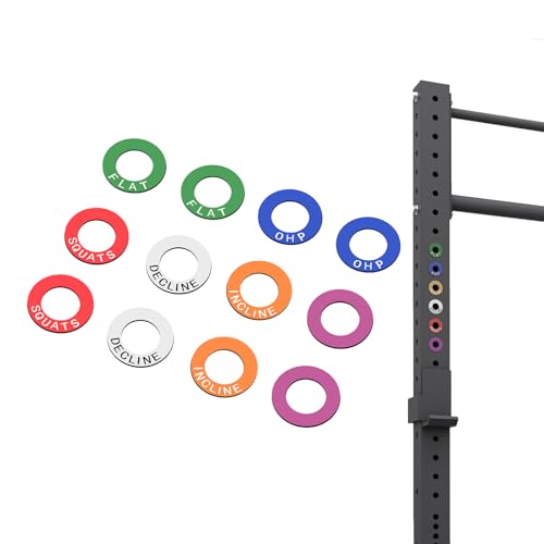 Power Squat Rack Magnetic Position Markers - Diameter 1.1"