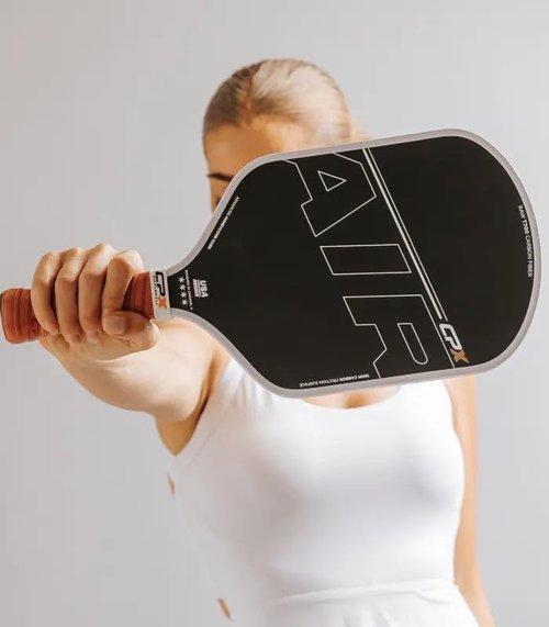 CPX Air Carbon Fiber Pickleball Paddle - Professional Grade, Matte Finish, Tennis Style Grip - Designed in Chicago, USA