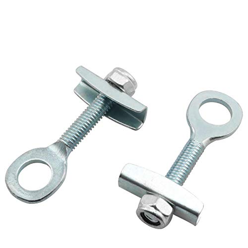 2PCS Adjustable Bicycle Chain Tensioner - Durable Steel for BMX & MTB