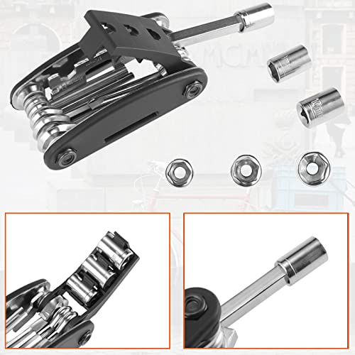 16-in-1 Bike Multitool - Compact Portable Repair Tool Kit