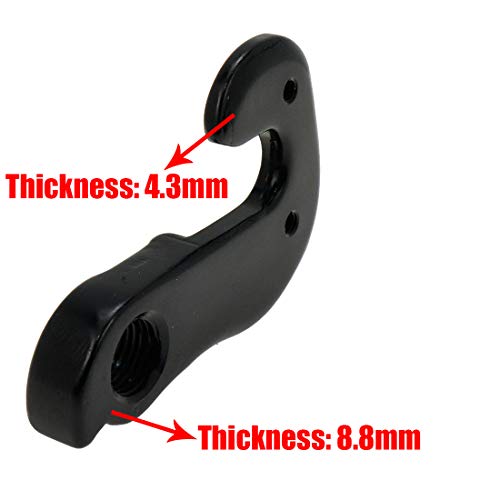 Bicycle Derailleur Hanger Frame Gear Tail Hook - 2 Pcs