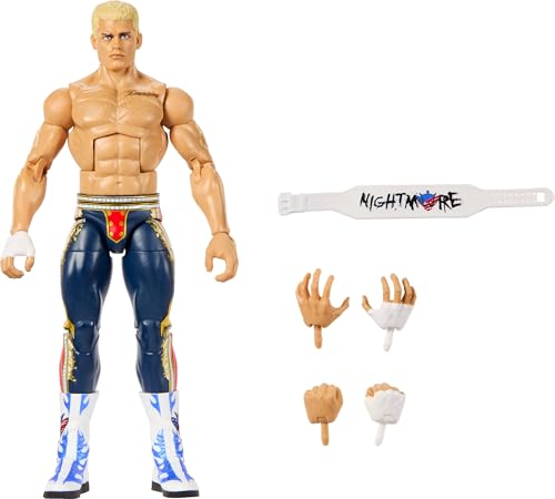 WWE Elite Cody Rhodes Action Figure - 6-Inch Collectible with Accessories
