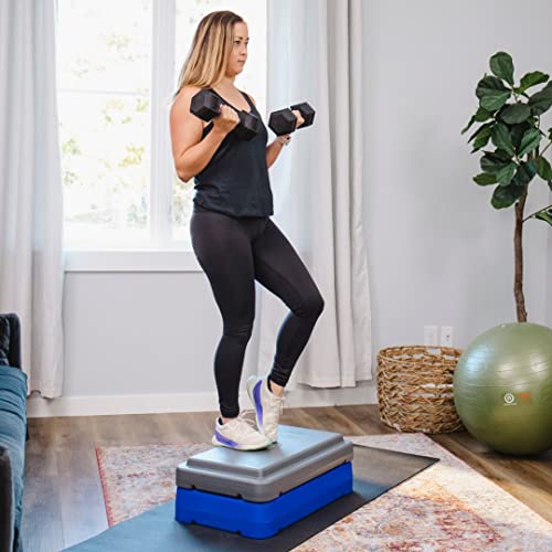 Freestyle STEP 6 Inch Stackable Aerobic Step Platform for Home Gym