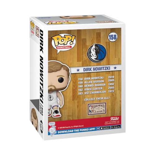 Dirk Nowitzki Funko Pop! Vinyl Figure - NBA Collectible 2019