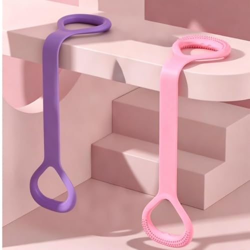 Figure 8 Resistance Bands - Elastic Exercise Band Set for Women, 2 Pack