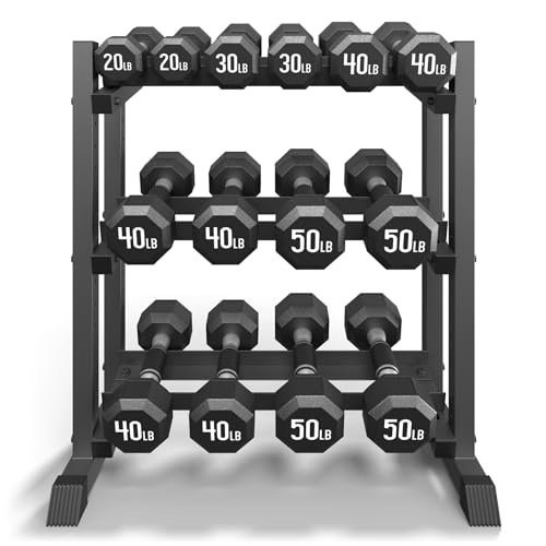 Adjustable Dumbbell Rack Stand - 1100LBS Capacity, 34 x 18.7 x 36 Inches