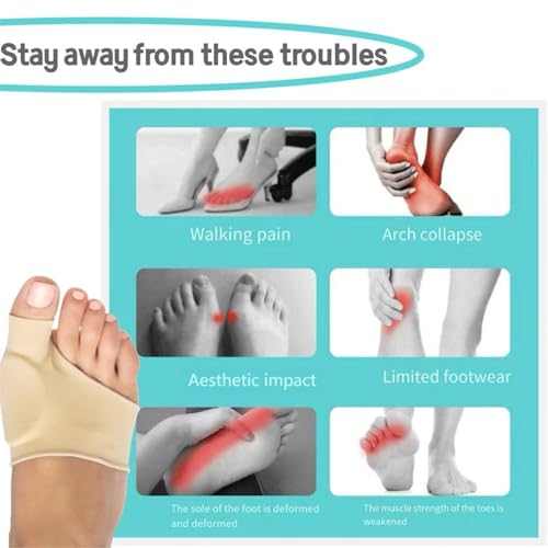 Bunion Relief Sleeves with Gel Cushion - Foot Care Tool