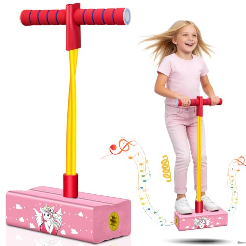 Foam Unicorn Pogo Jumper for Kids Ages 3+ - Outdoor Fun