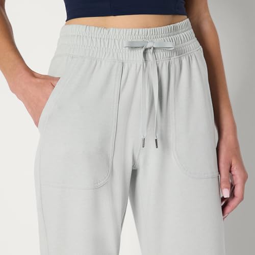 Amazon Essentials Women's Relaxed Fit Athletic Lightweight Sweatpants - Space Dye Dove, Medium