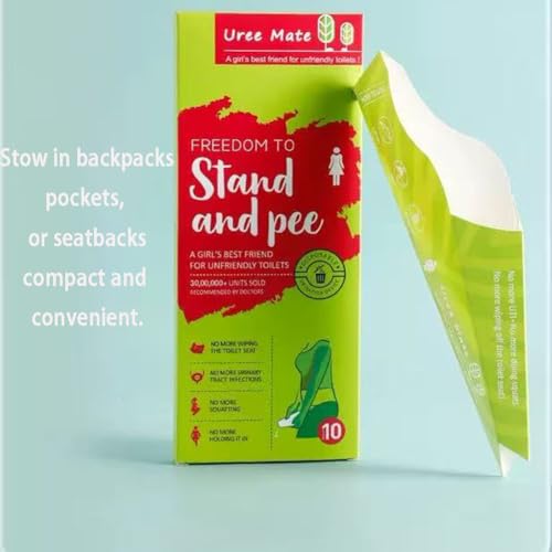 20PCS Disposable Female Urinals - Travel Pee Funnel for Women