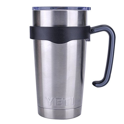 20 Oz Tumbler Handle - Fits Yeti, Rtic, Ozark Trail - Black