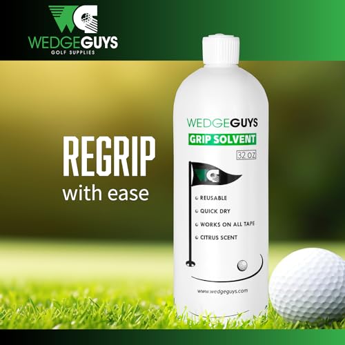 Professional Golf Grip Solvent - 32 Ounce for Regripping Clubs
