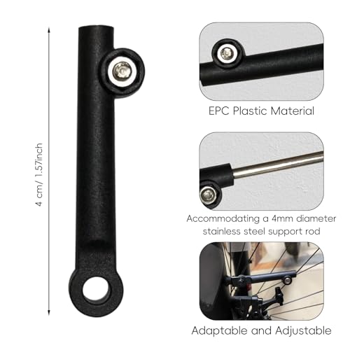 AGLOO Bike Fenders Support Extension Sleeves for 20/24/26-Inch Bicycle Mud Guards