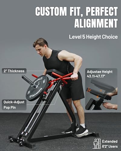 Plate-Loaded Back Row Machine for Home Gym - Adjustable Chest Pad