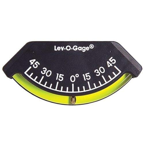 Marine Clinometer for Boats - Lev-o-gage Heel-Angle Gauge