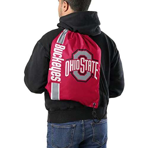 Ohio State Buckeyes Drawstring Bag Backpack - Big Logo