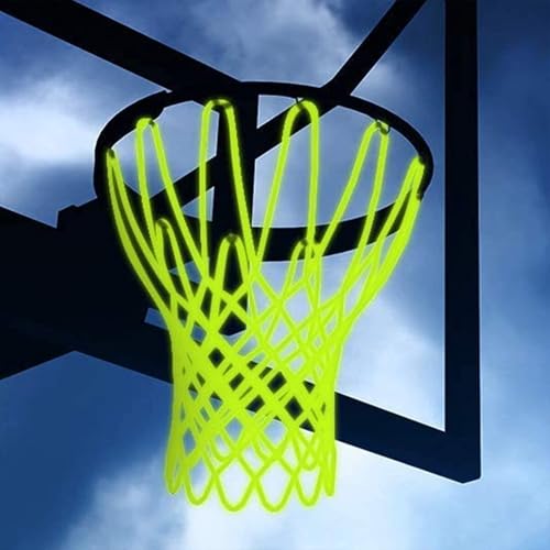 Luminous Basketball Net Replacement - 21 Inch Nylon, 12 Loops