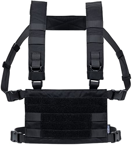 Tactical Modular Chest Rig with Removable Shoulder & Waist Straps