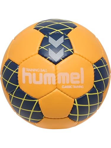 Hmlclassic Soccer Training Ball - Orange/Navy/Yellow