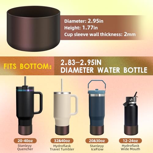 Chameleon Silicone Boot for Stanley Tumbler - Red Gold