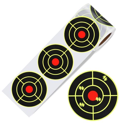Self-Adhesive 3" Splatter Targets - 200 Pack for Shooting Practice