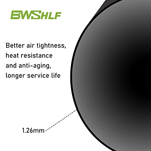 BWSHLF 700x25-32/18-25/35-45 Road Bike Inner Tube with 60mm Presta Valve – 2 Pack