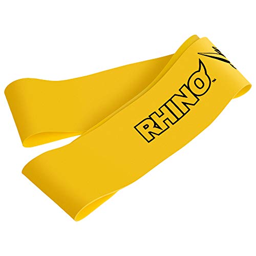 Stretch Loop Resistance Band - Yellow - Durable Fitness Band for Strength Training & Stretching