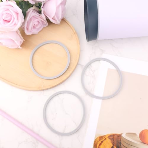 4-Piece Silicone Gasket Replacement for Owala 40oz Tumbler - Gray