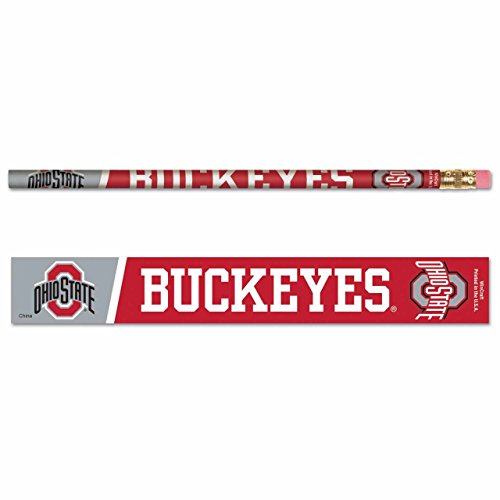 Ohio State Buckeyes NCAA Pencil Set - 6 Pack