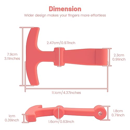 Durable Cooler Lid Latches - 2 Pack, Bright Pink Replacement