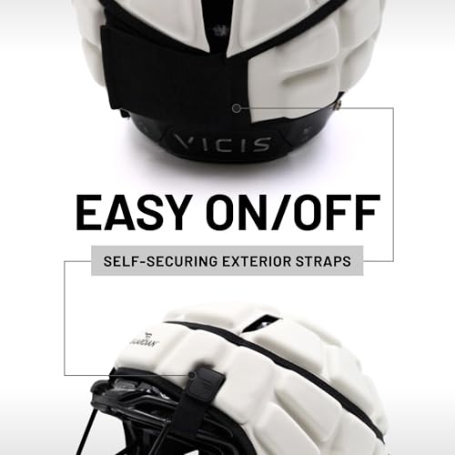 Soft-Shell Football Helmet Cover - Impact Reduction - White