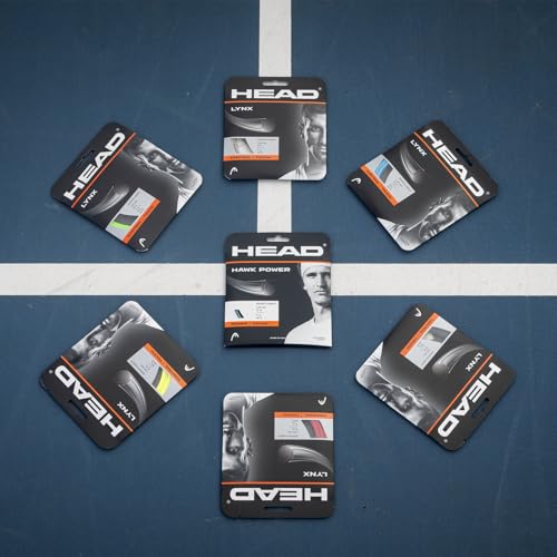 Head Hawk Touch Tennis String Set, 17g, Grey