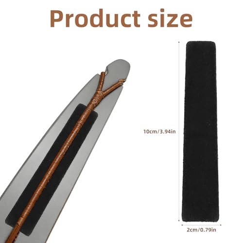 Archery Bow String Silencers - 4 Pack Self-Adhesive Faux Fur