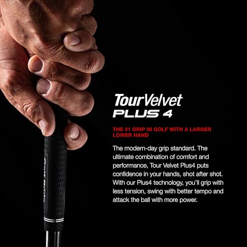 Midsize Golf Grip - Golf Pride Tour Velvet Plus4 1-Pack