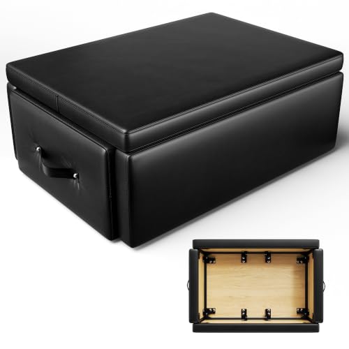 Pilates Box for Reformer - 400 lbs Capacity, Solid Wood & Steel