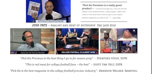 2026 College Football Preview Magazine - Predictions & Team Rankings