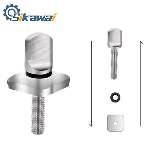 316 Stainless Steel Surfboard Fin Screws - Pack of 2