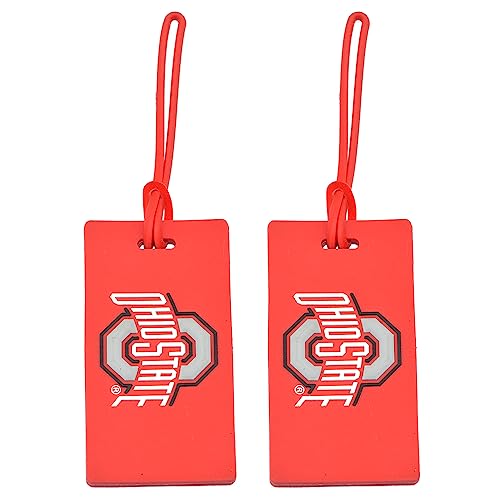 Ohio State Buckeyes PVC Luggage Tags - Pack of 2
