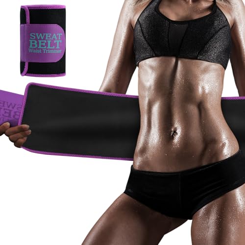 MORECOO Waist Trainer for Men & Women, Sweat Band & Belly Trimmer for Workouts