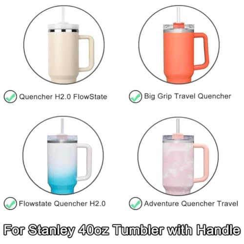 40oz Tumbler Replacement Lid for 9cm Diameter Cups - BPA-Free - Purple
