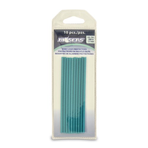Monofilament Leader Loop Protectors - 10 Pieces, 1.5mm ID