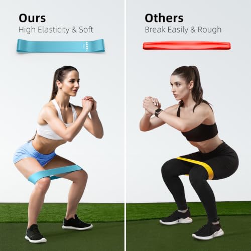5-Pack Resistance Bands for Strength Training - Pastel