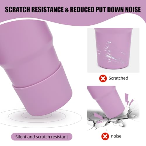Silicone Boot for 14 oz Stanley Cups - Lilac Bottom Protector