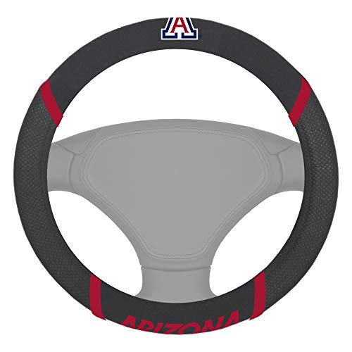 Arizona Wildcats Embroidered Steering Wheel Cover - 15 Inch
