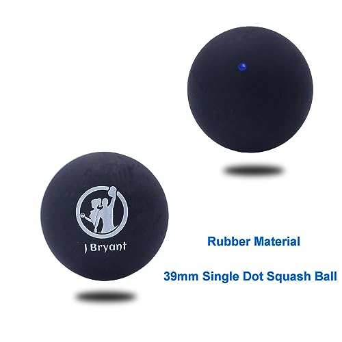 Blue Dot Squash Balls - 4 Pack for Beginners and Kids Training