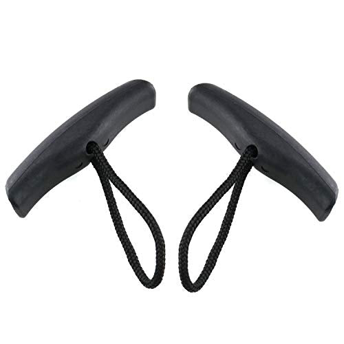 Heavy Duty Canoe Kayak Carry Handles - 2 Pack with Braided Cord