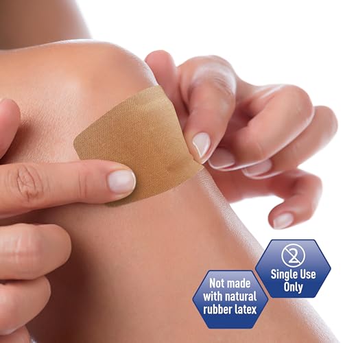 Hypoallergenic Fabric Bandages - 2" x 4.5" - 50 Count
