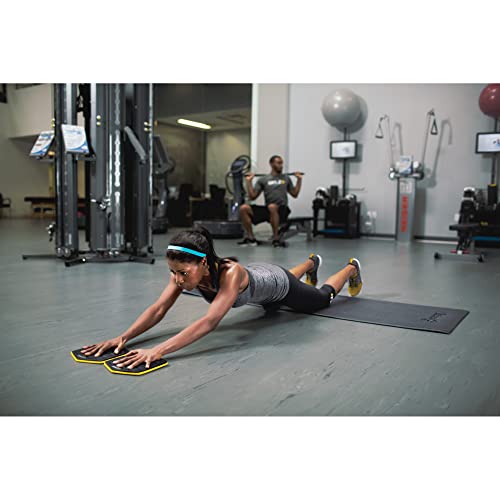 Dual-Sided Exercise Glider Discs for Core Stability - Standard