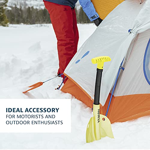 Collapsible Snow Shovel - Lightweight Emergency Shovel for Camping & Car