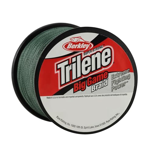 Berkley Trilene Big Game Braided Fishing Line Lo-Vis Green 30lb 330yd